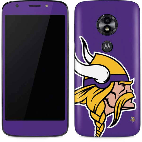 NFL Minnesota Vikings Large Logo Moto E5 Play Skin